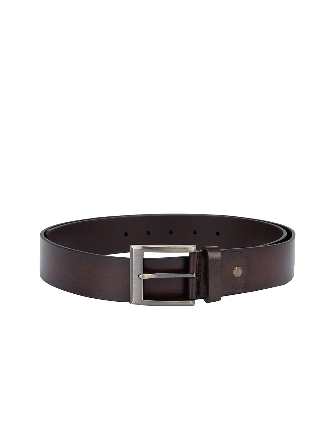 

Da Milano Men Brown Solid Synthetic Leather Belt