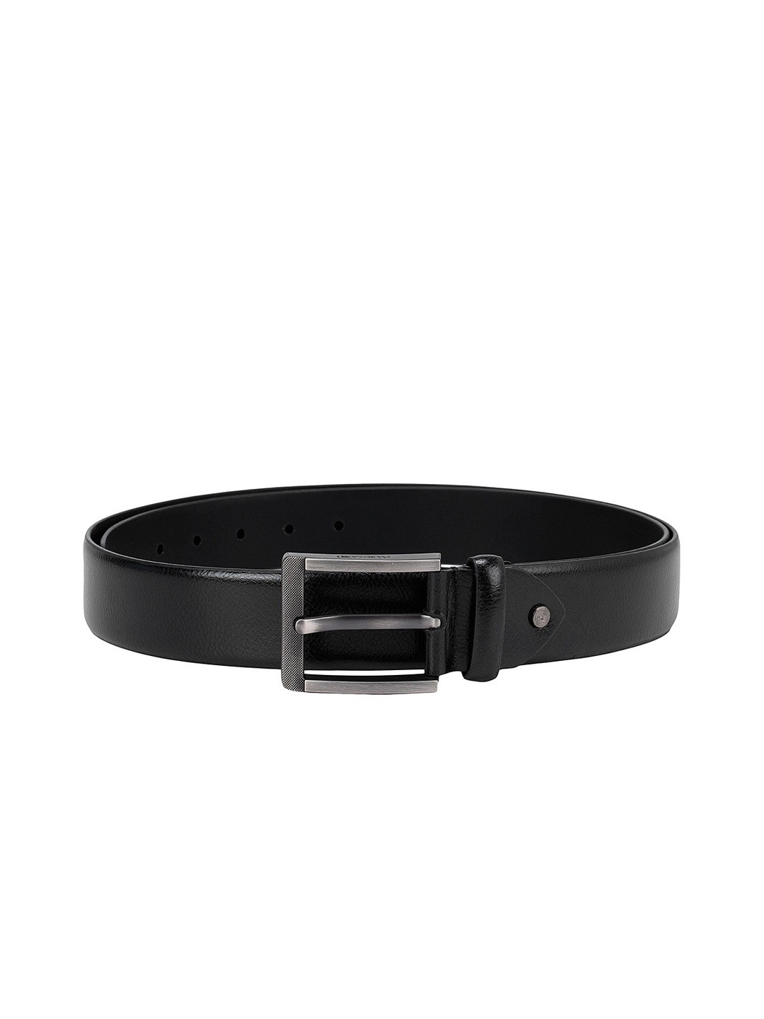 

Da Milano Men Black Leather Belt