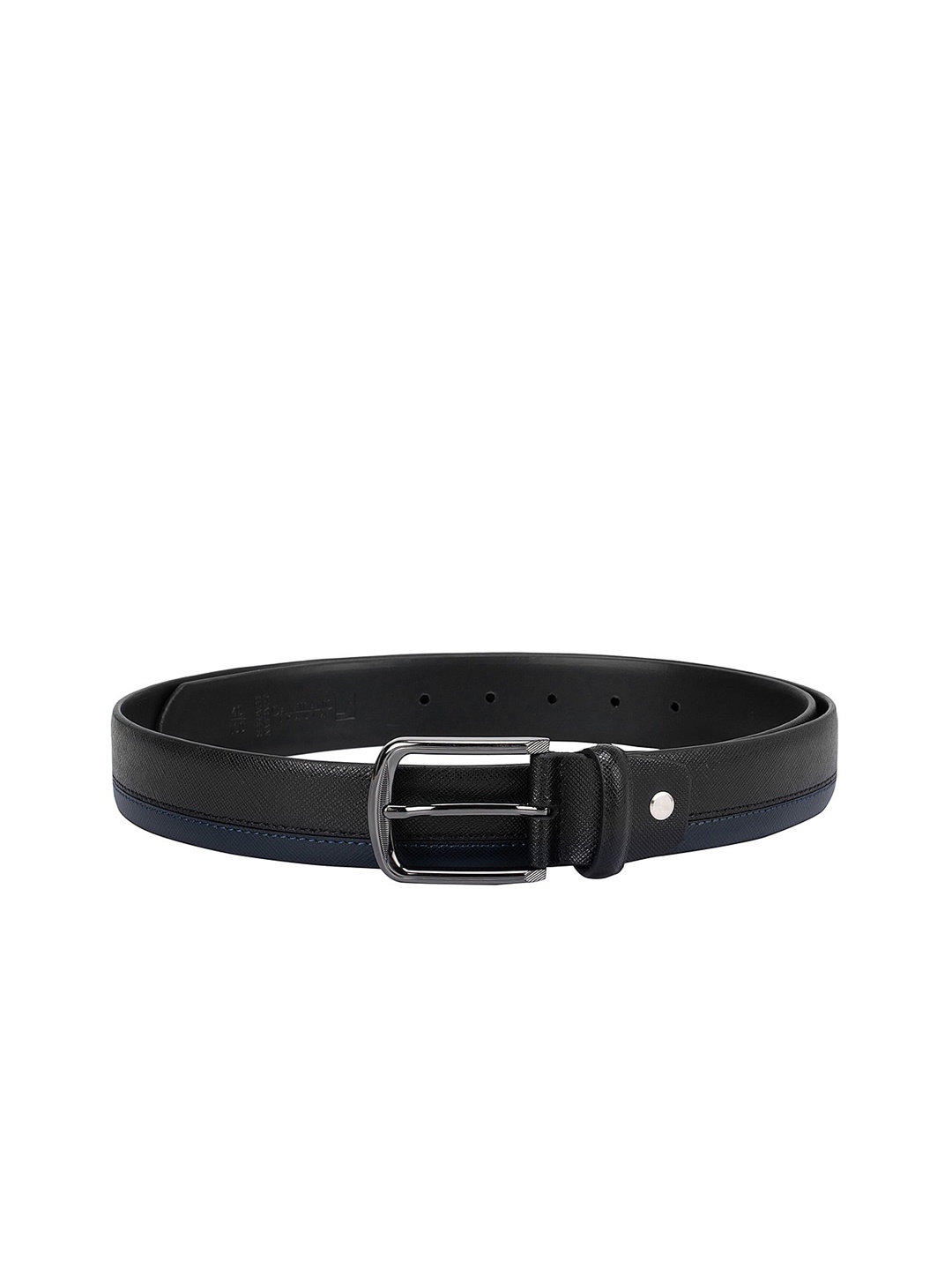 

Da Milano Men Black & Blue Casual Belt