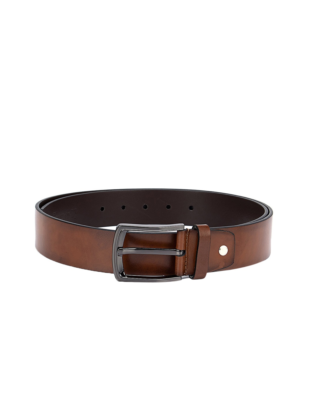 

Da Milano Men Brown Leather Belt
