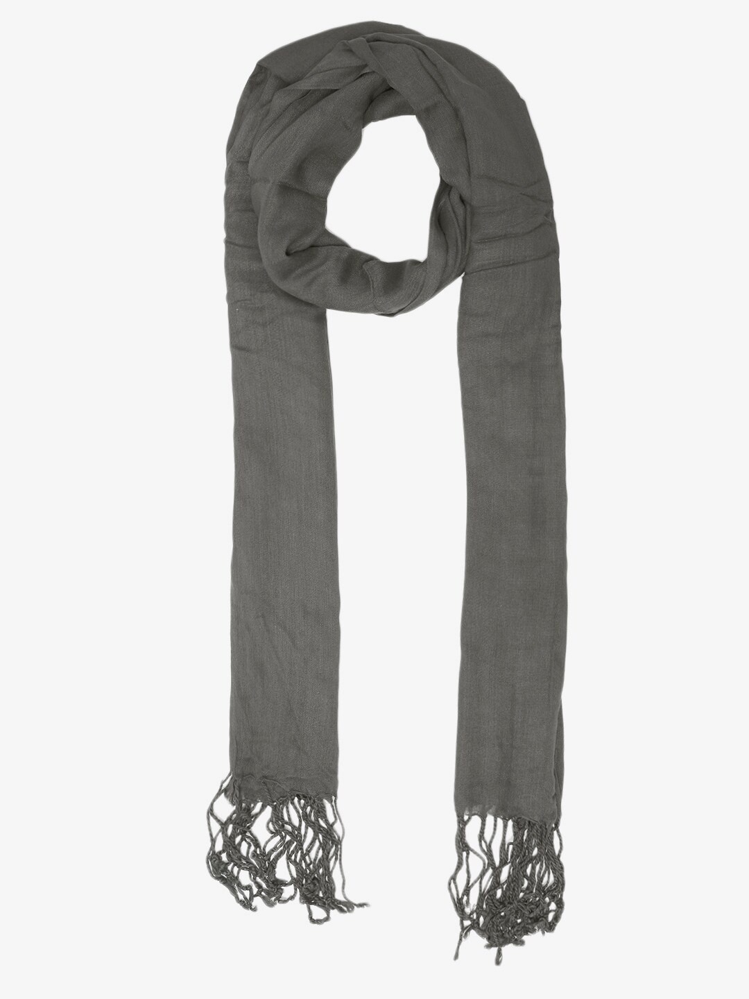

Retrobelaa Women Olive Green Solid Scarf
