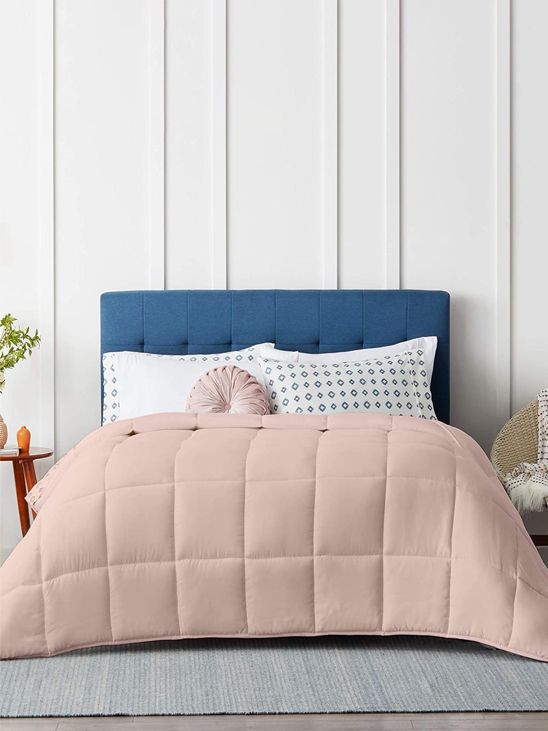 

RAZZAI Unisex Peach Blankets Quilts and Dohars