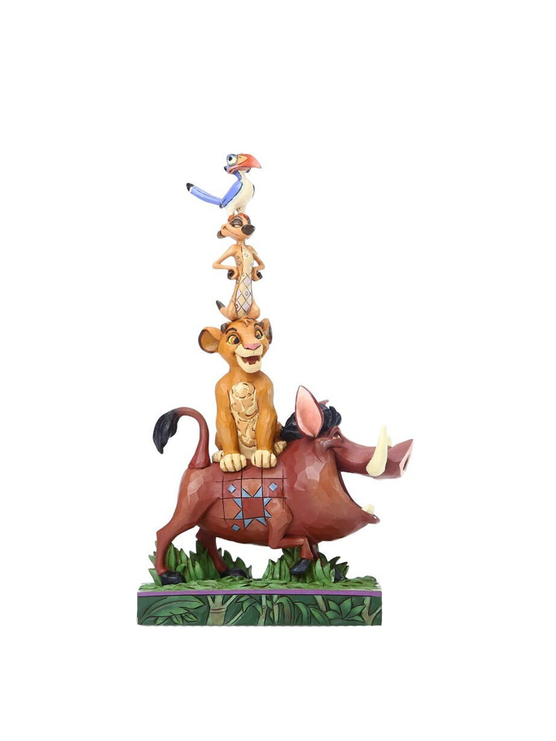 

Enesco Multicoloured Lion King Pumba Simba Timon And Zazu Figure, Multi