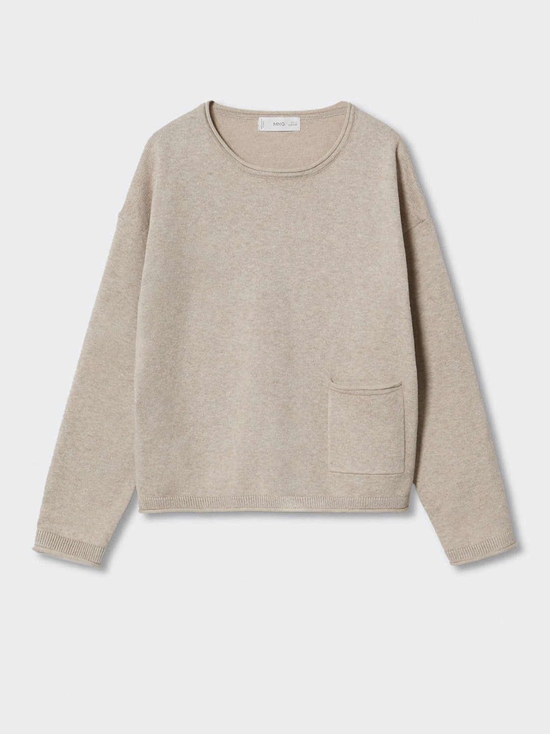 

Mango Kids Girls Sustainable Pullover, Beige