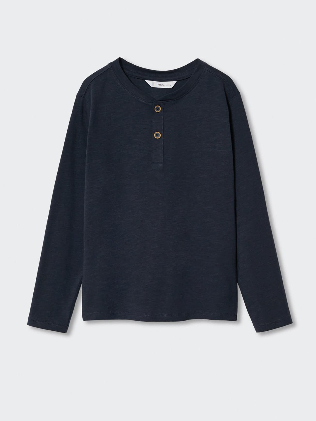 

Mango Kids Boys Pure Cotton Sustainable T-shirt, Navy blue