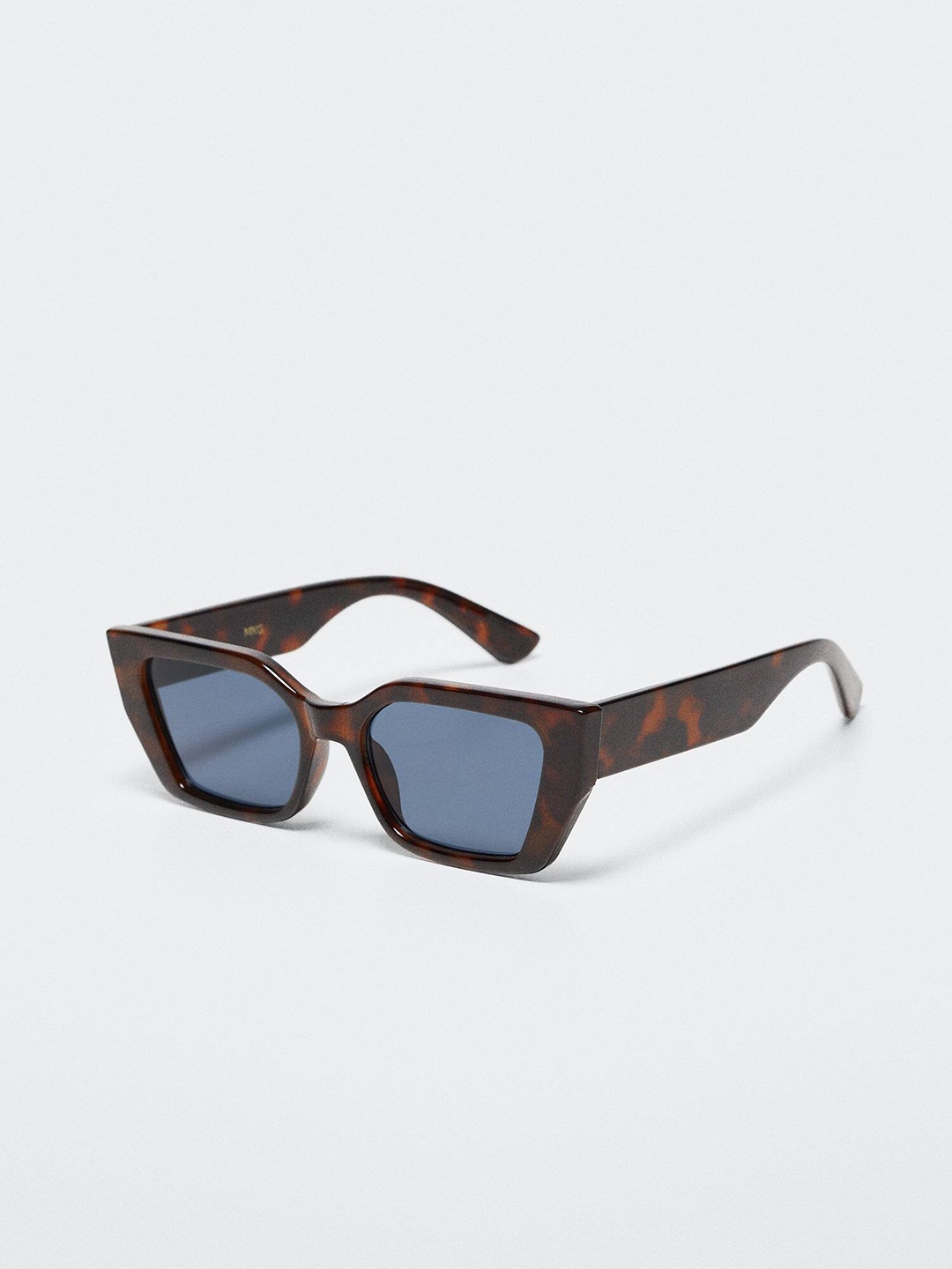 

MANGO Women Sustainable Cateye Sunglasses with UV Protected Lens 37024019, Blue