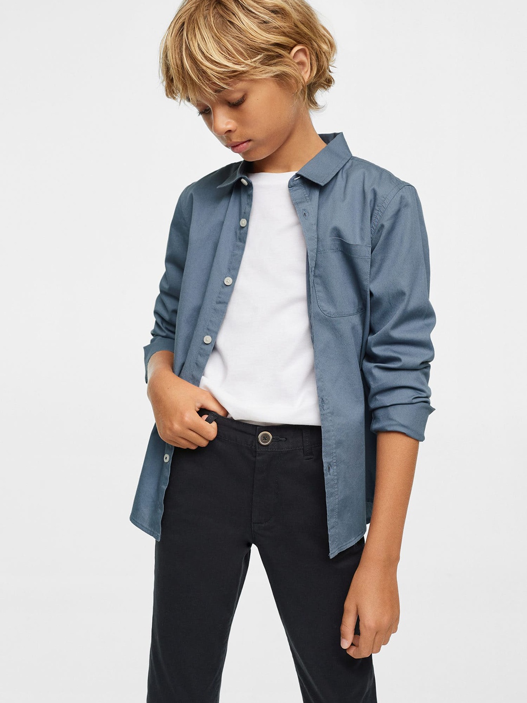 

Mango Kids Boys Black Sustainable Jeans
