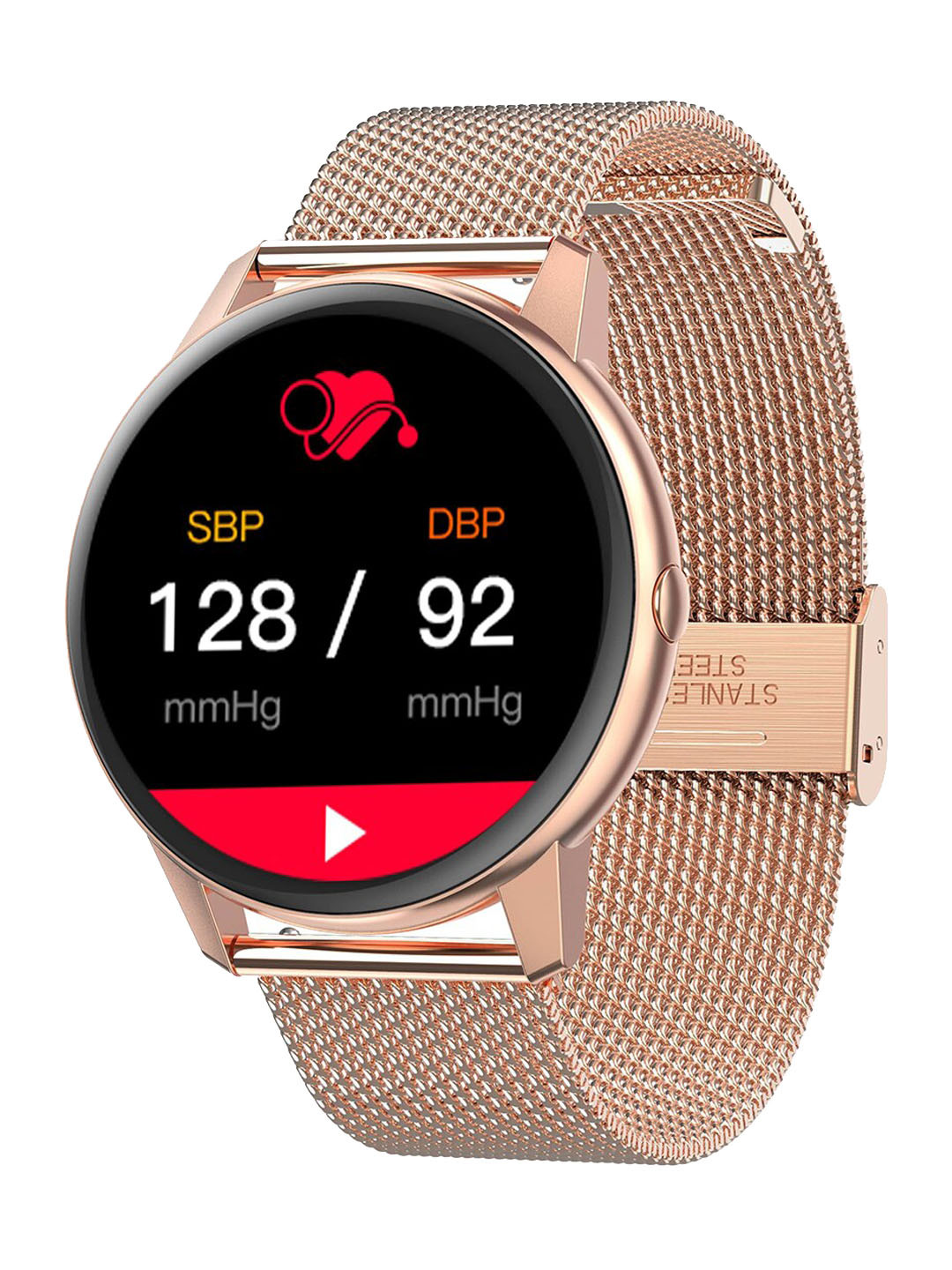 

French Connection Black Solid Digital Smart Watches