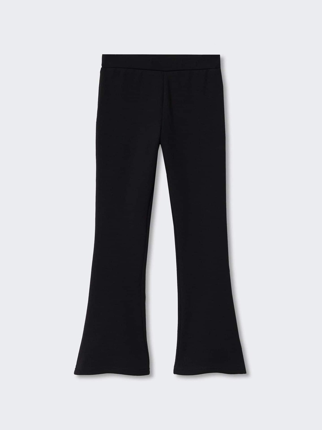 

Mango Kids Girls Black Solid Flared Sustainable Leggings