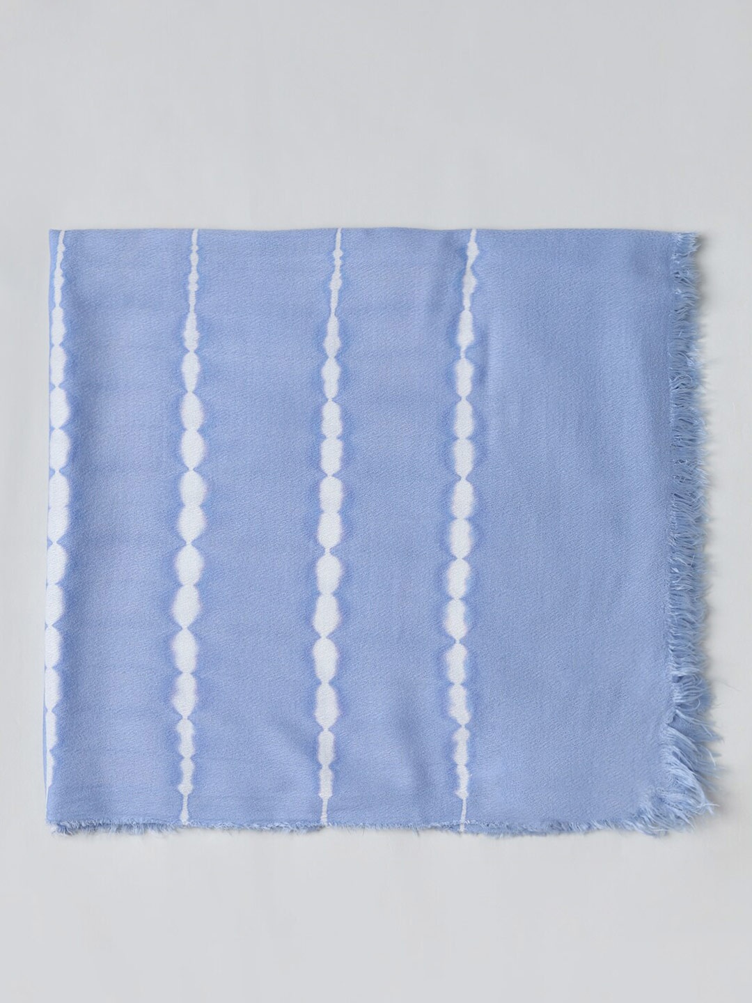 

ONLY Women Blue & White Dyed Acrylic Scarf