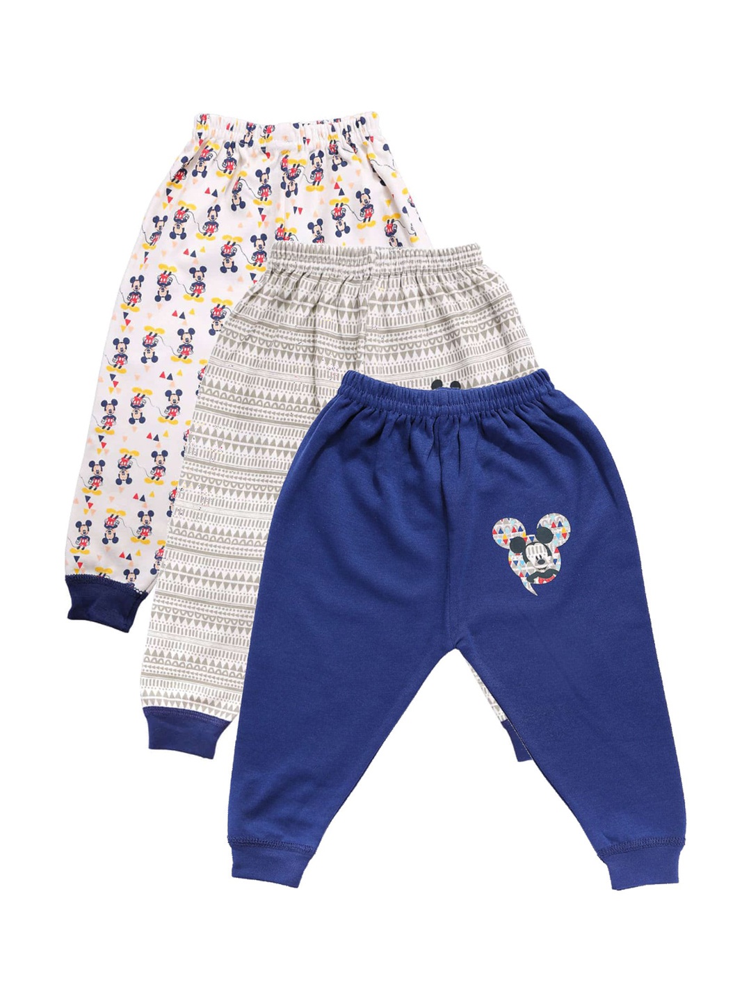 

Bodycare Kids Boys Pack of 3 Mickey Mouse Print Assorted Joggers