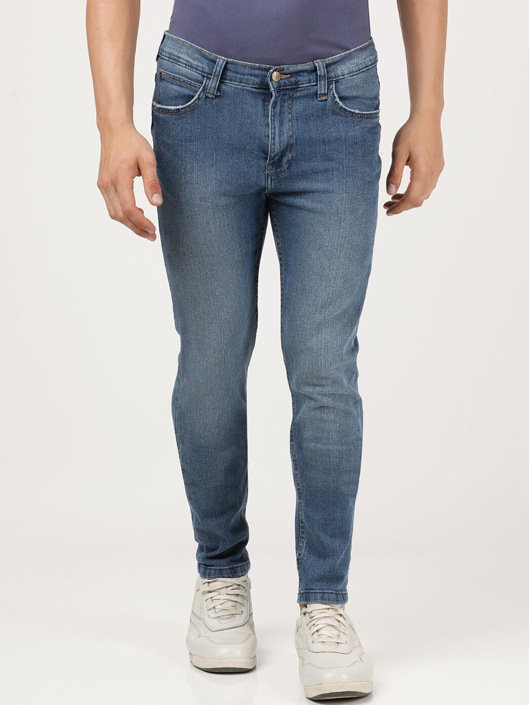 

Lee Men Blue Skinny Fit Light Fade Jeans