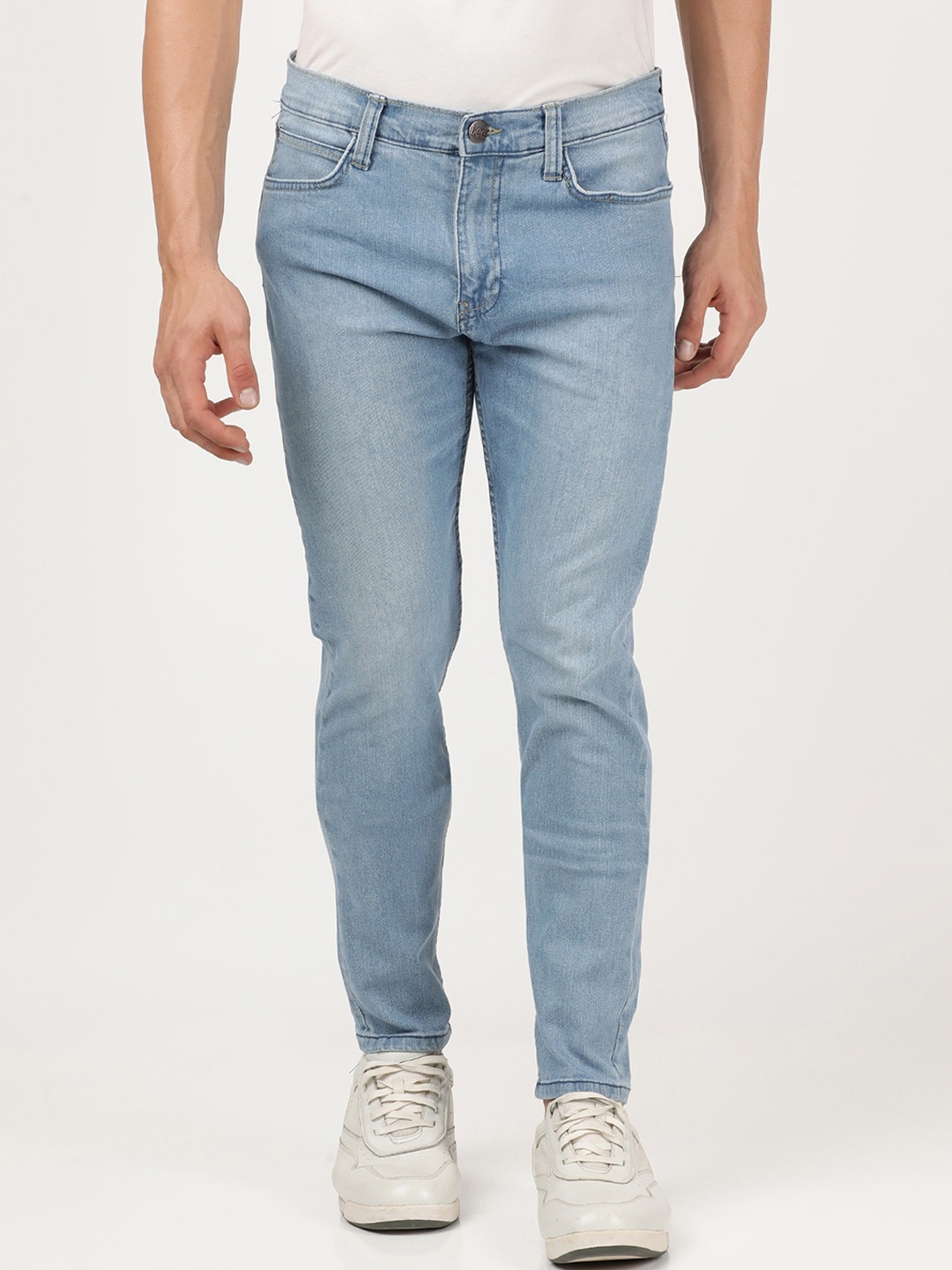 

Lee Men Blue Skinny Fit Light Fade Jeans