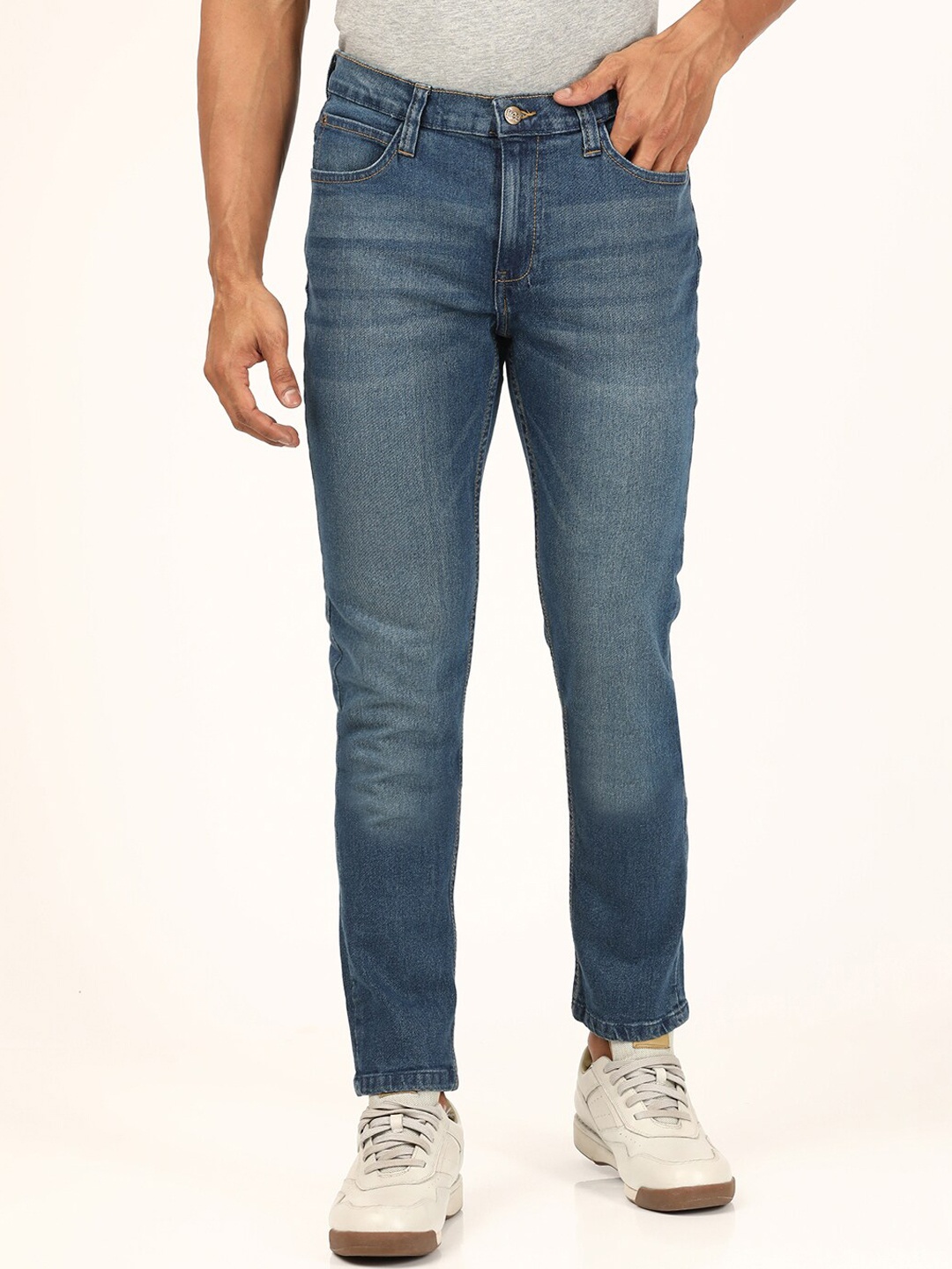 

Lee Men Blue Skinny Fit Light Fade Jeans