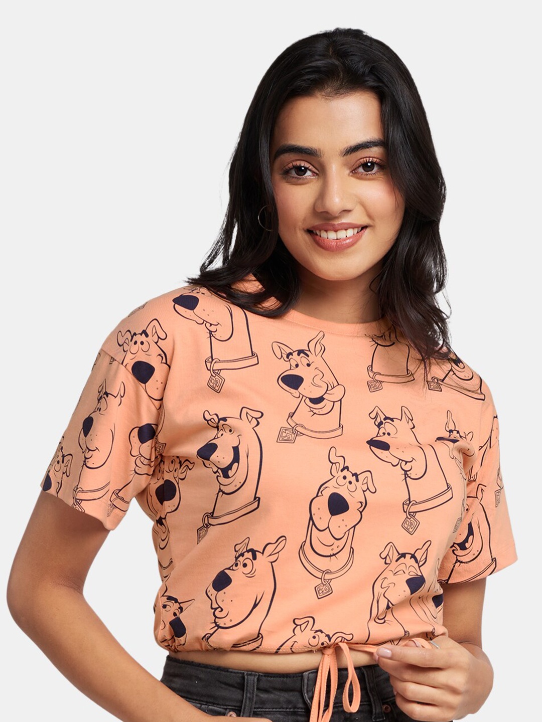 

The Souled Store Women Pink Printed T-shirt