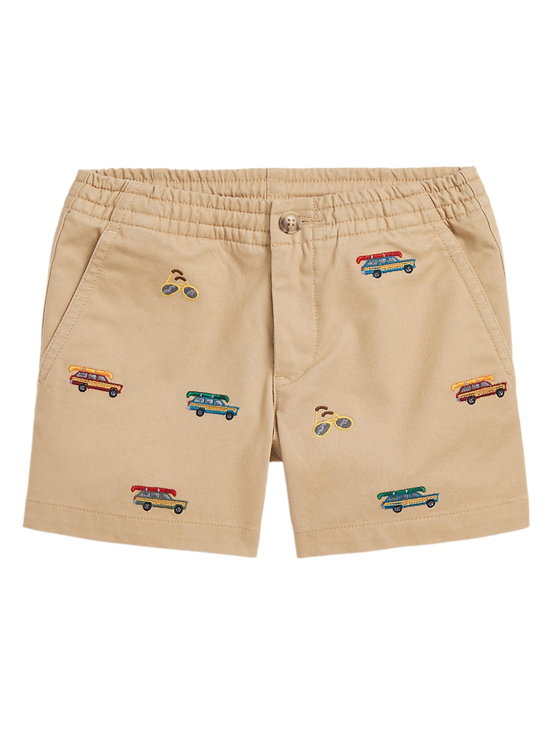

Polo Ralph Lauren Boys Beige Conversational Printed Shorts