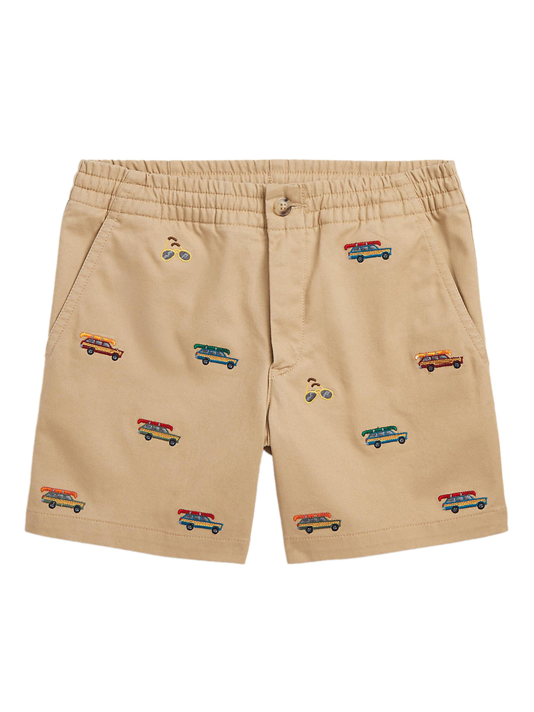 

Polo Ralph Lauren Boys Beige Conversational Printed Shorts