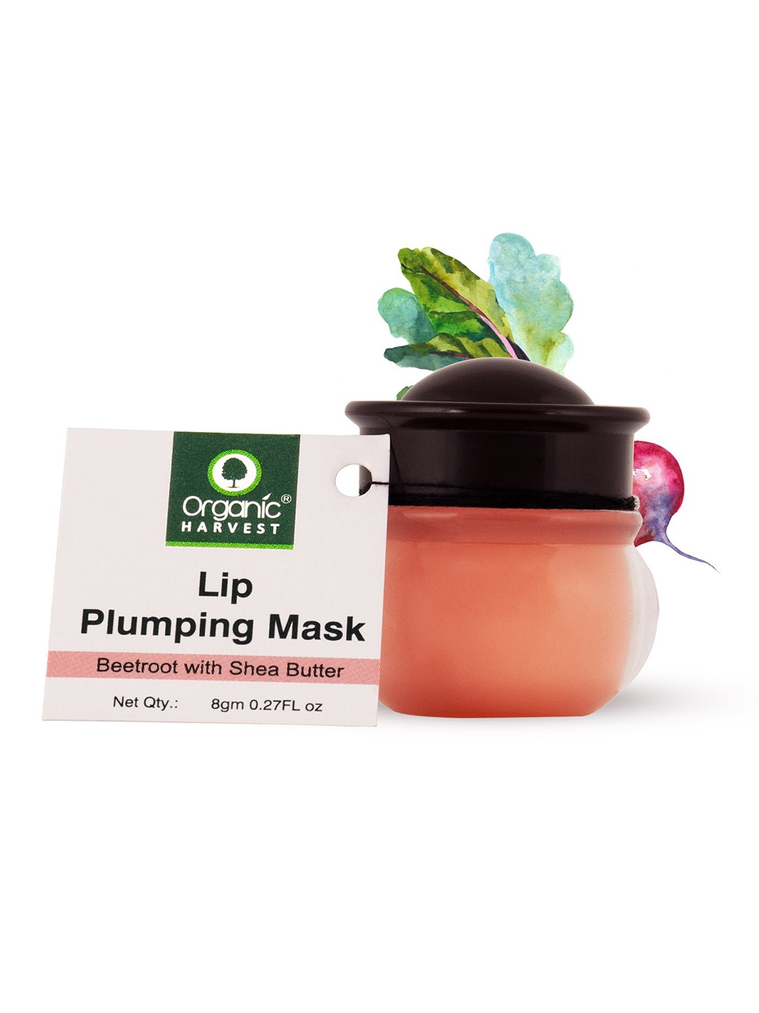 

Organic Harvest Lip Plumping Mask With Beetroot Extracts 8gm, Na