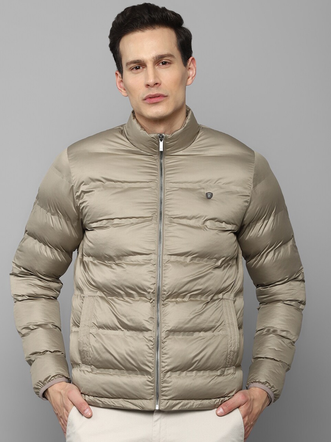

Louis Philippe Men Olive Green PufferJacket