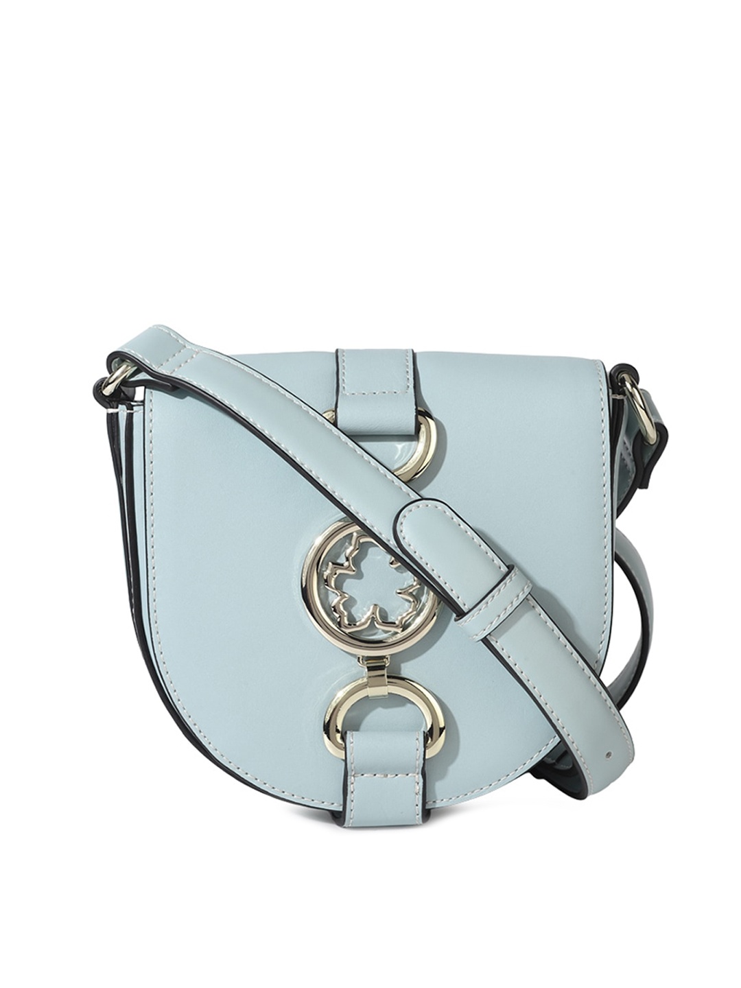 

Ted Baker Turquoise Blue Leather Swagger Sling Bag