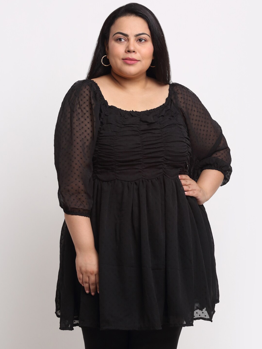 

Sindrellastorie Black Chiffon Top