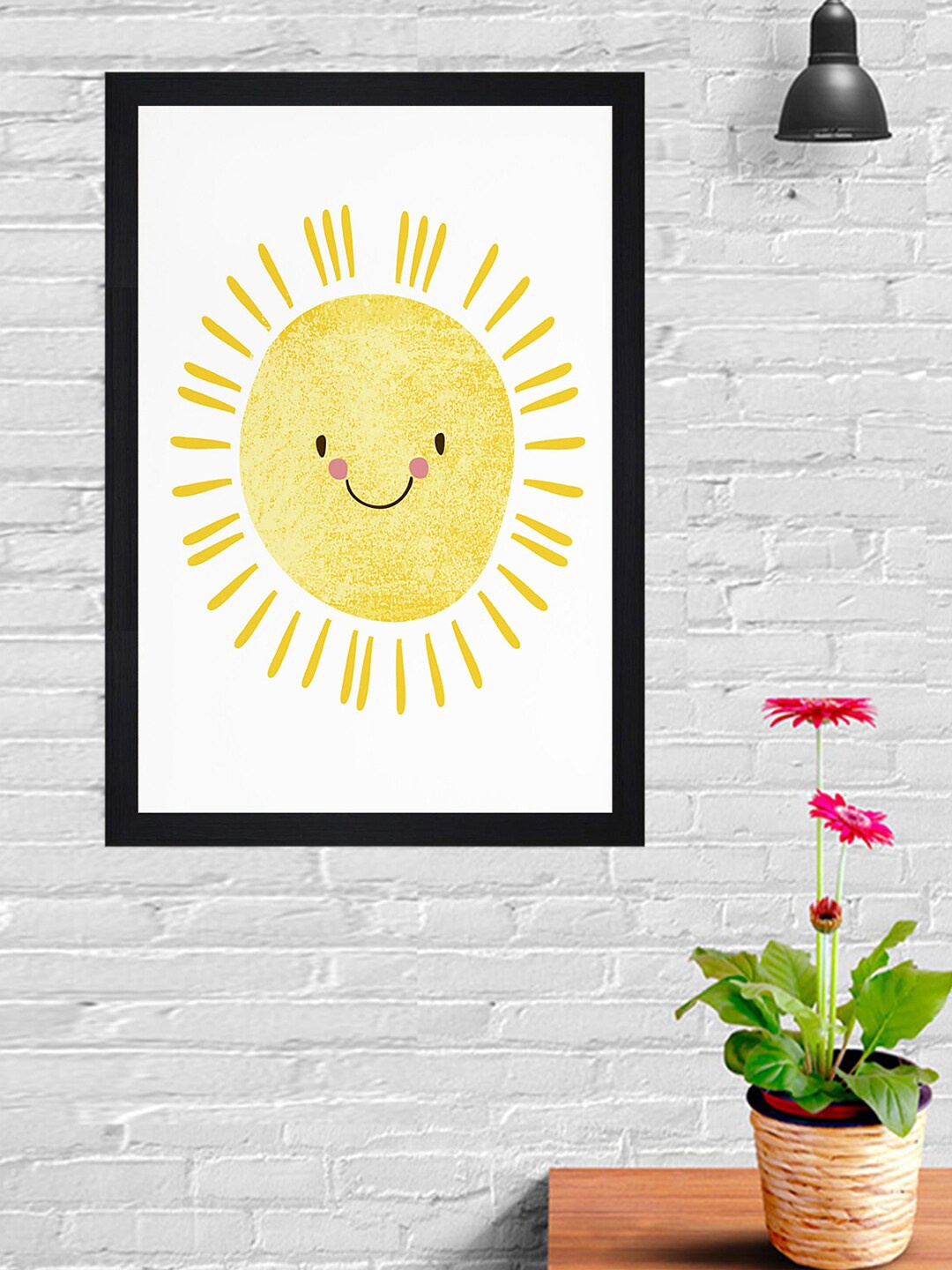 

Gallery99 White Happy Sun Wall Art