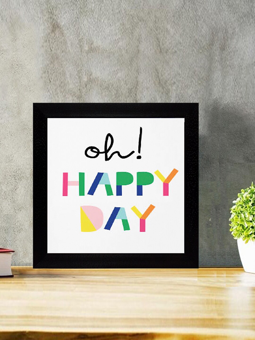 

Gallery99 White Oh Happy Days Wall Art For Kids Room