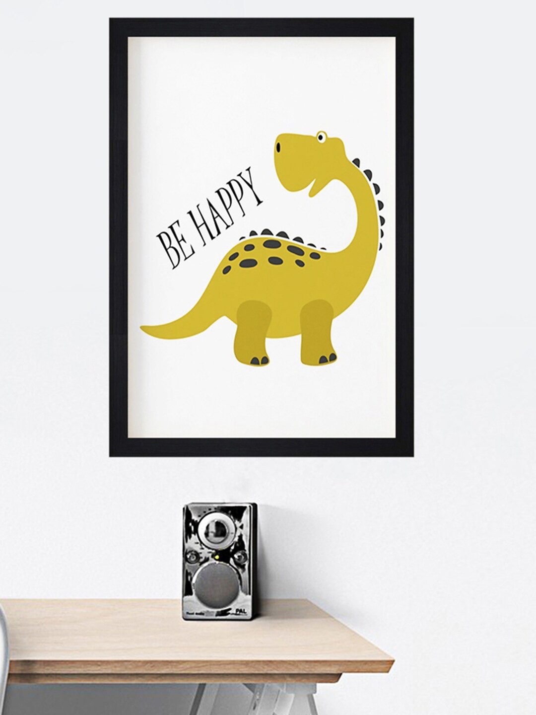 

Gallery99 White & Yellow Printed Framed Wall Art