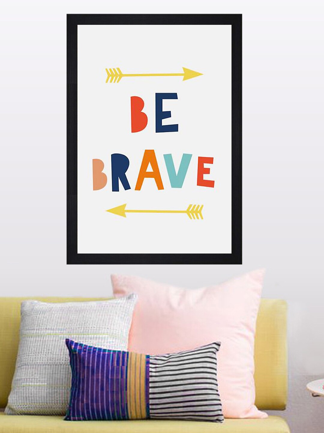 

Gallery99 White Be Brave Wall Art