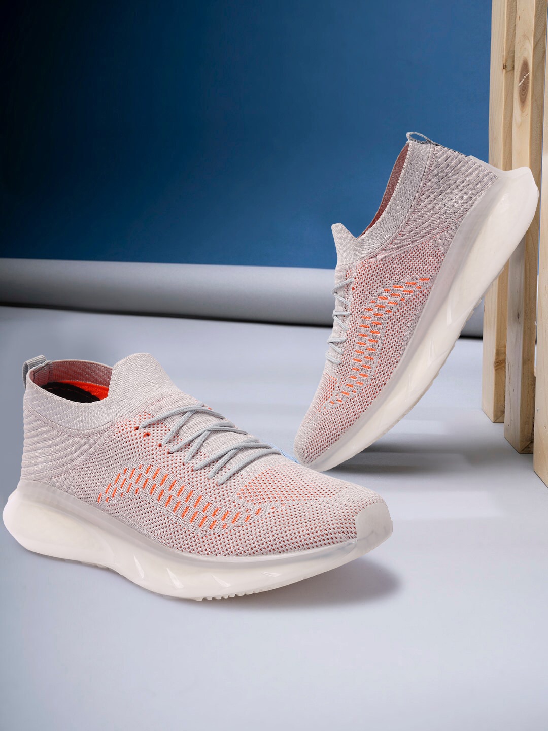 

Killer Men Grey Woven Design Sneakers Killer-Phylon EUROPE L.Grey-Orange-L.Grey-Orange
