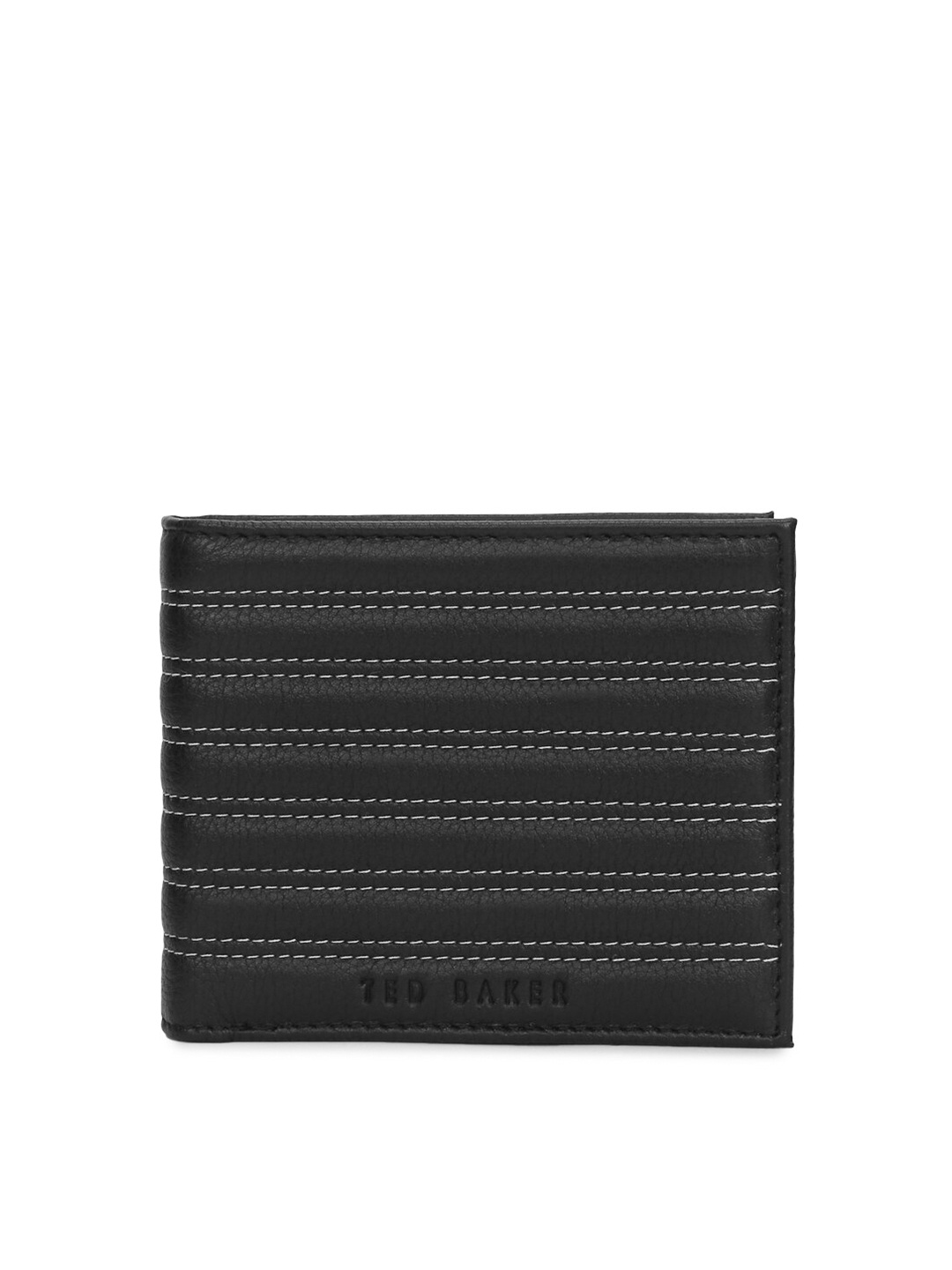 

Ted Baker Men Black Two Fold Wallet