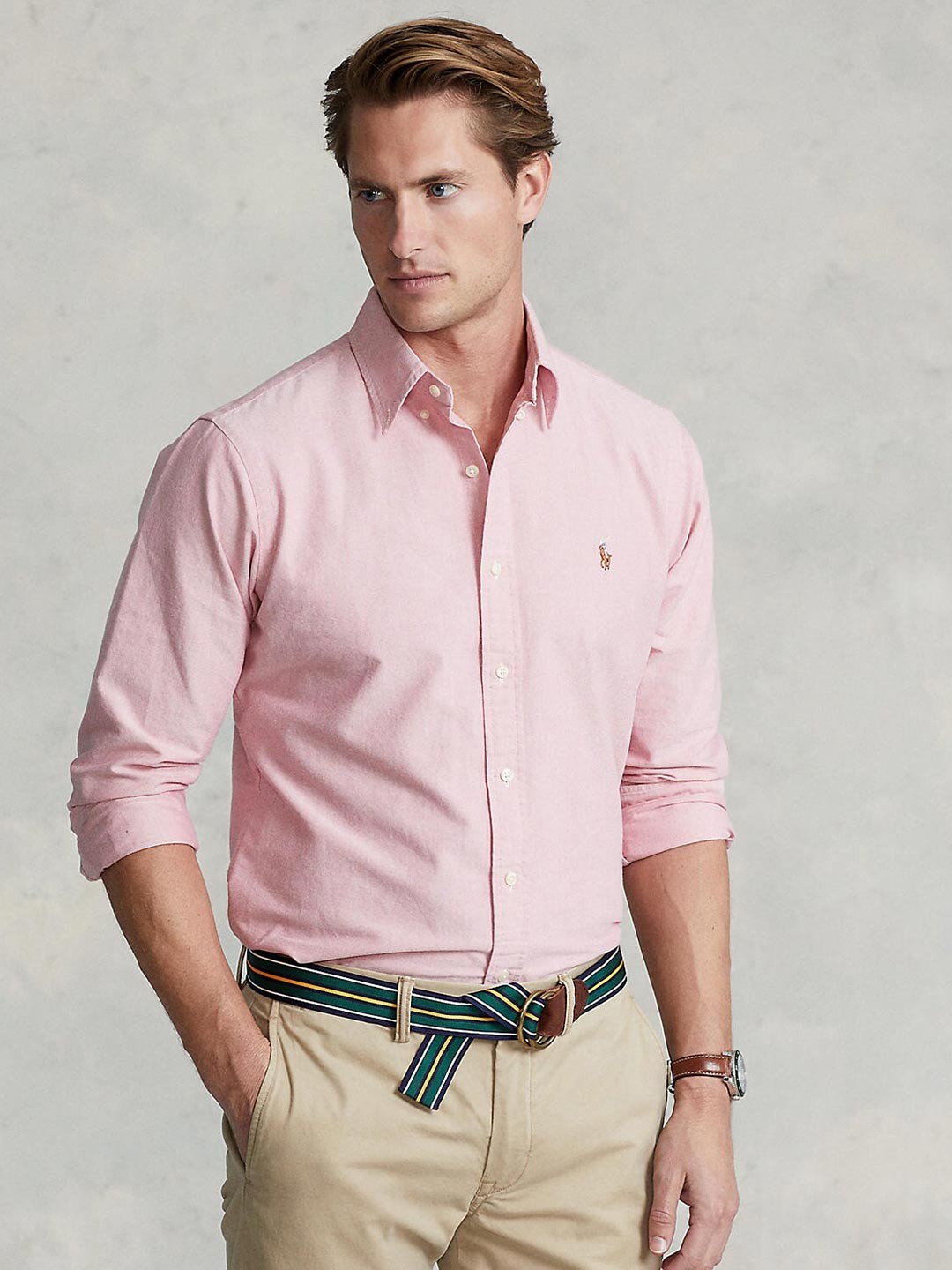 

Polo Ralph Lauren Men Pink Casual Shirt