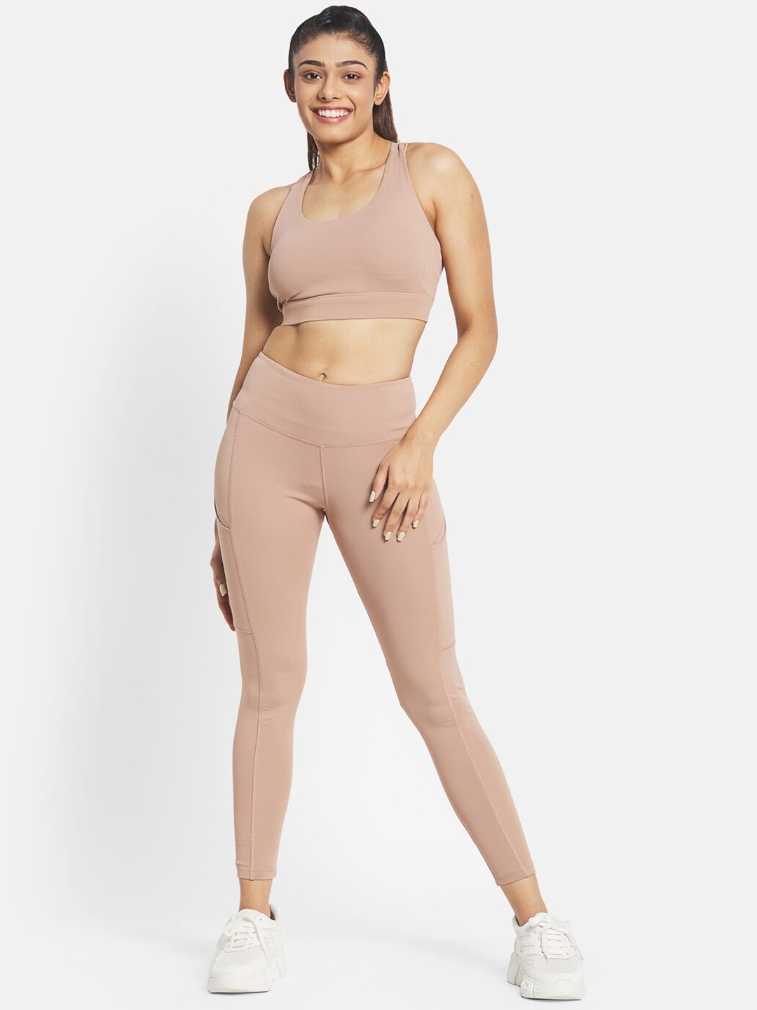 

KICA Women Beige Solid Co-Ords