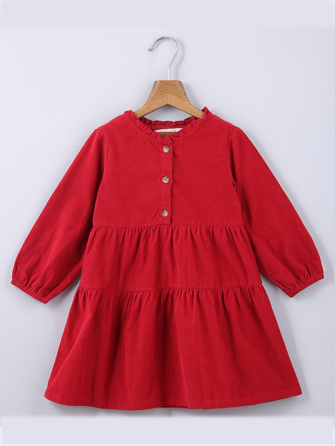 

Beebay Girls A-Line Dress, Red