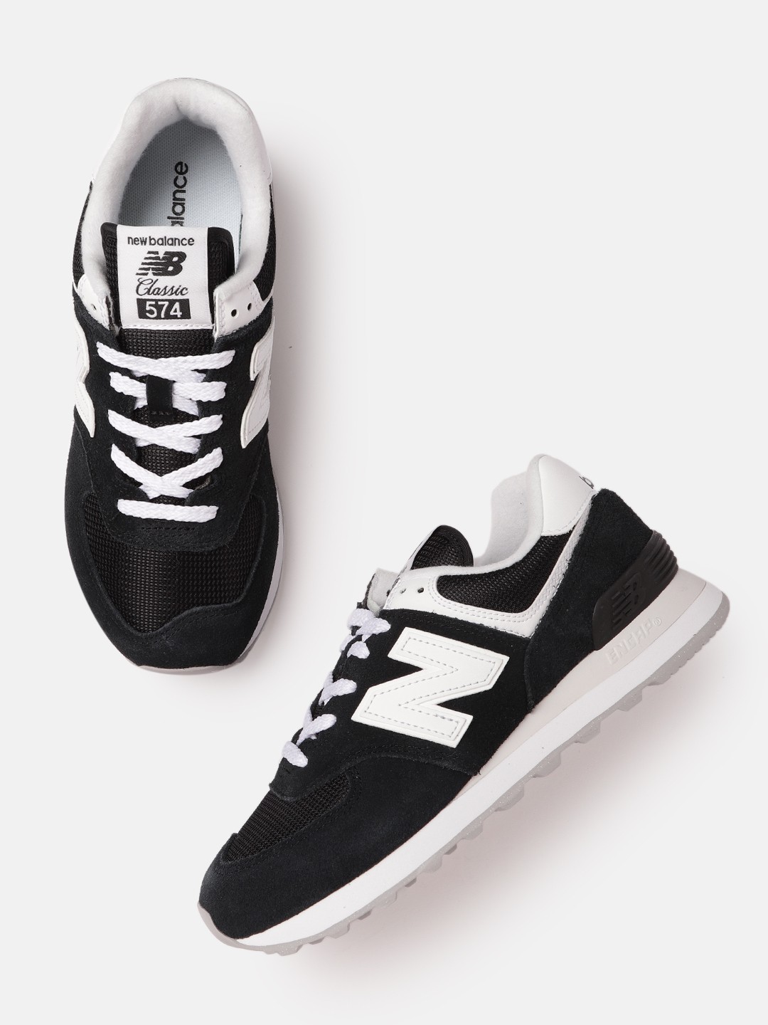 

New Balance Women Black Solid Sneakers