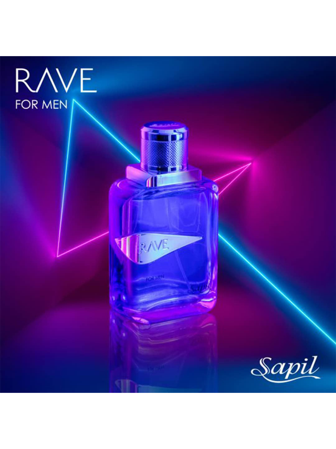 

Sapil Men Rave Eau De Toilette - 100 ml, Blue