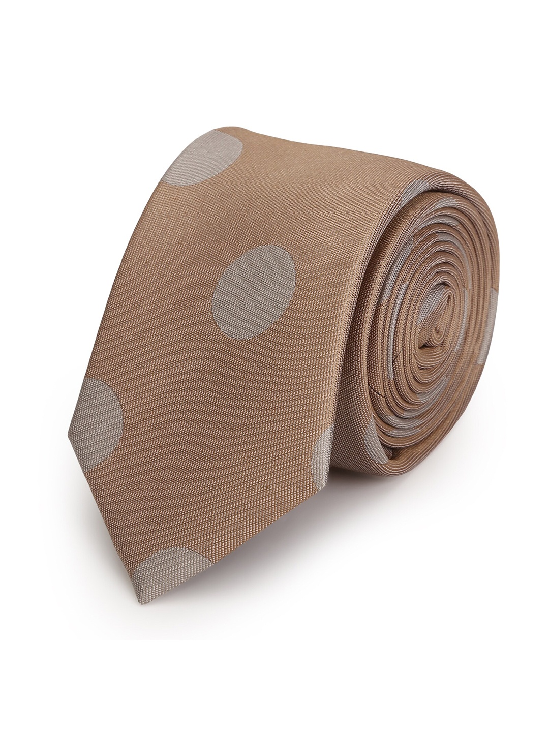

Ted Baker Men Beige Colourblocked Broad Tie