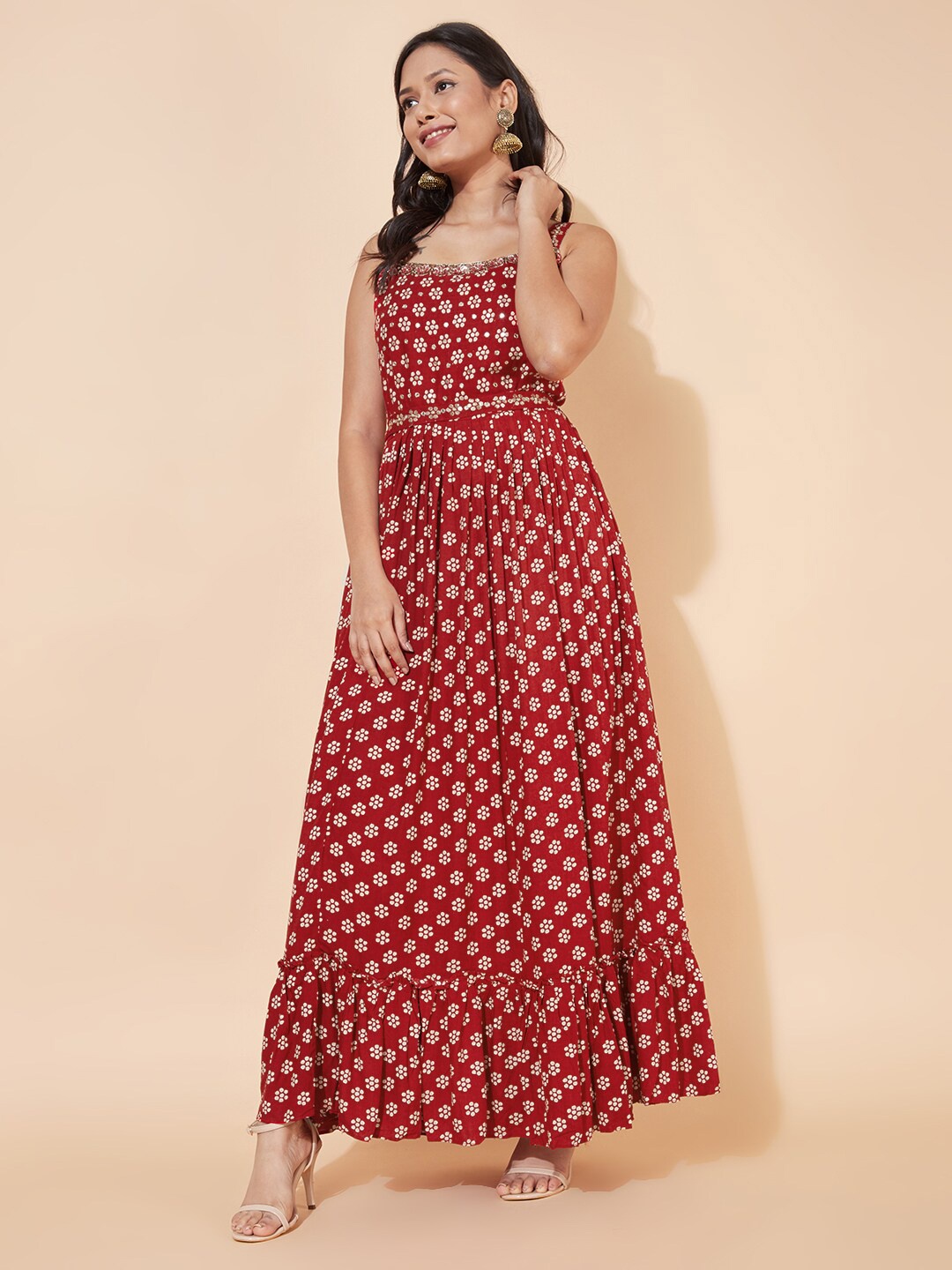 

FASHOR Red Maxi Dress