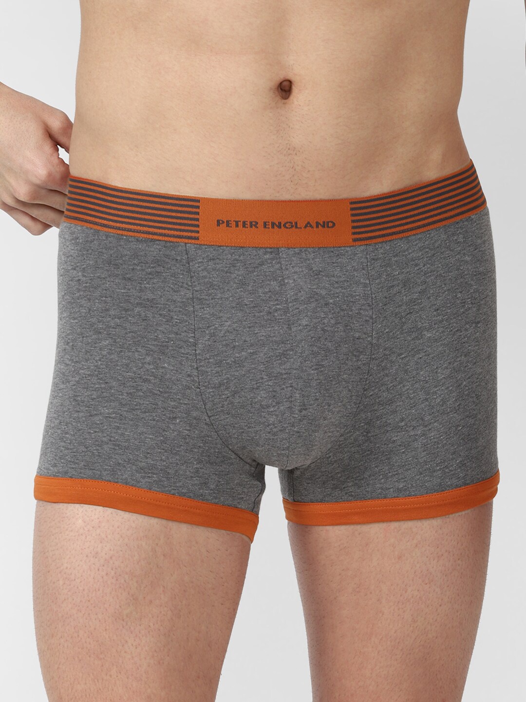 

Peter England Men Grey Solid Trunk PETRMRGB446917