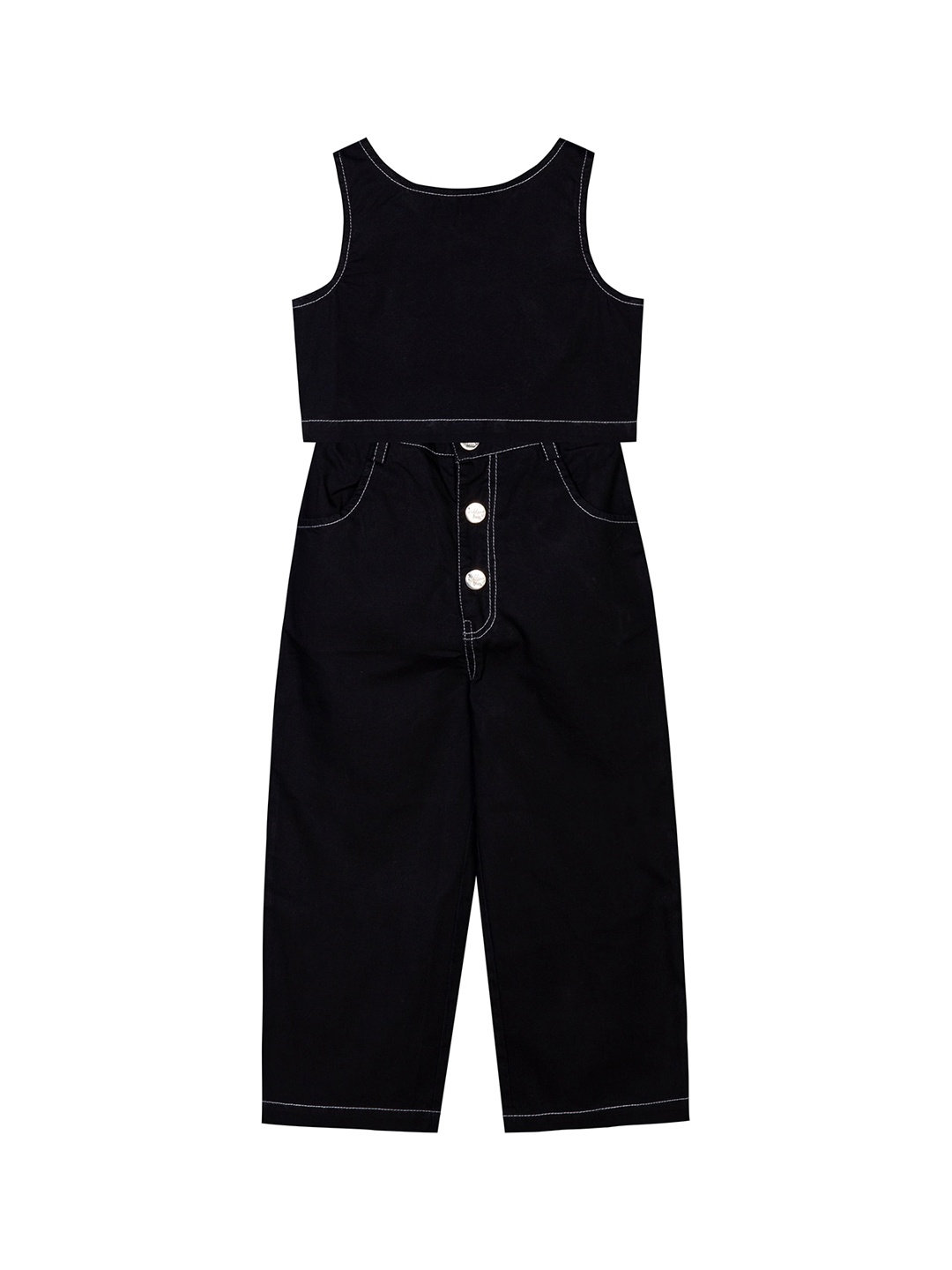 

Budding Bees Girls Black Top With Trousers