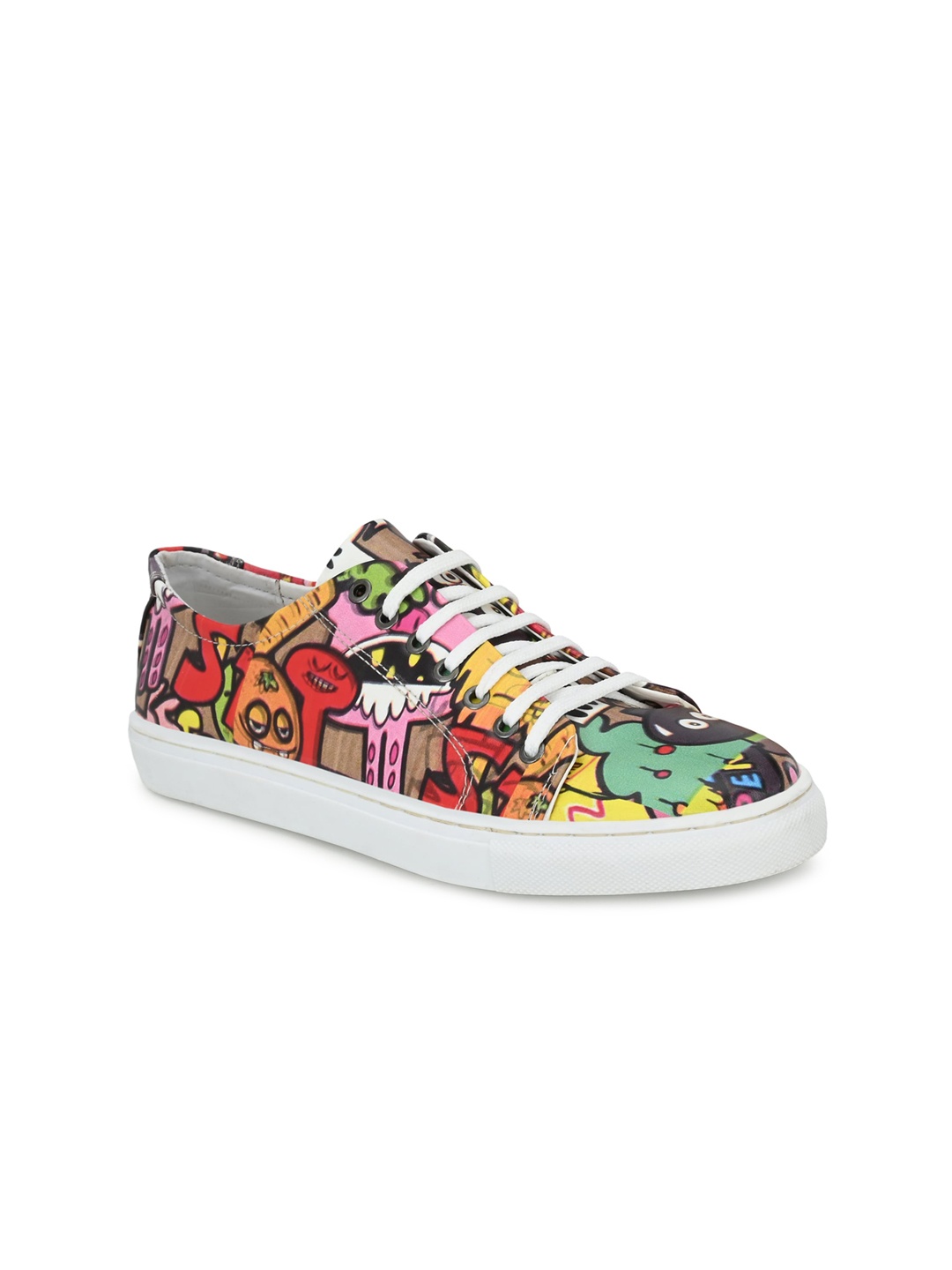 

KLEAT Men Multicoloured Printed Casual Sneakers, Multi