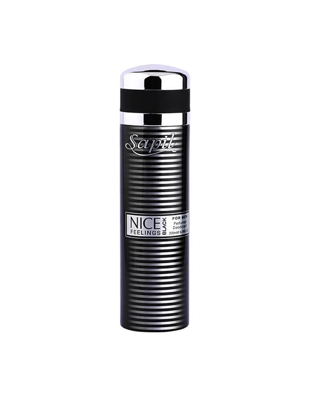 

Sapil Men Nice Feeling Black Deodorant - 200 ml