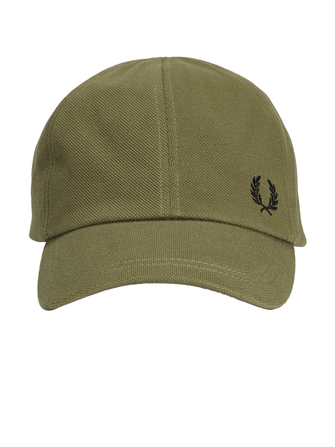 

Fred Perry Men Green Solid Baseball Cap