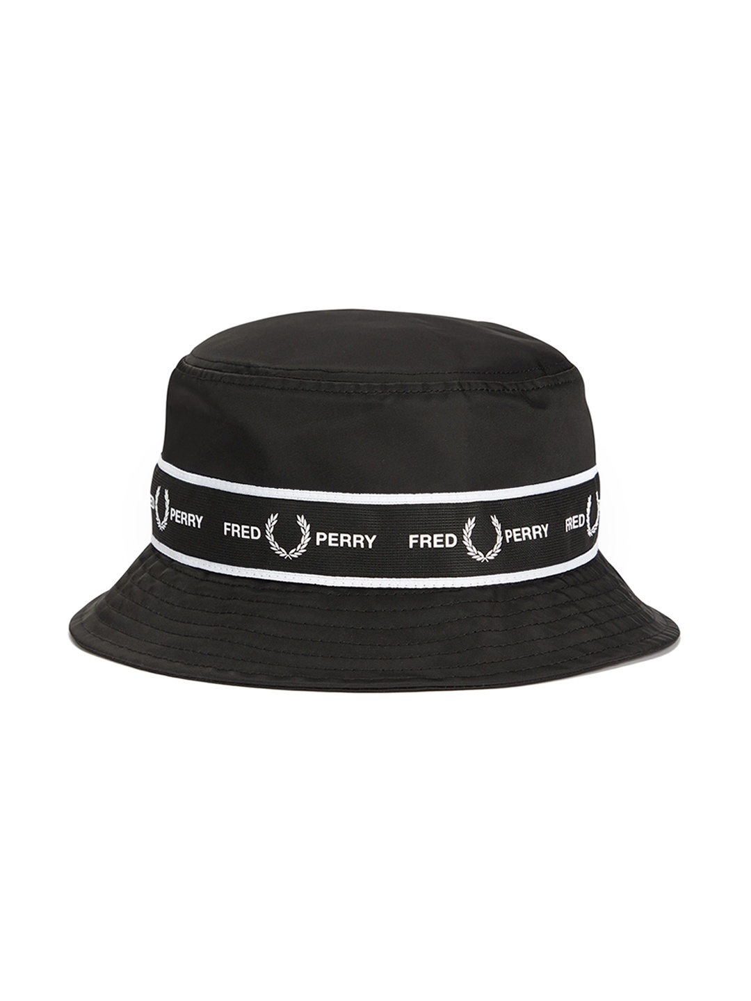 

Fred Perry Men Black Printed Visor Cap