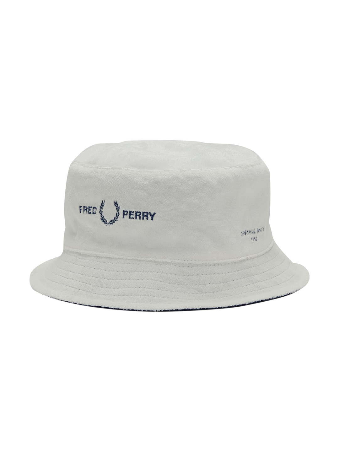 

Fred Perry Men White Reversible Visor Cap