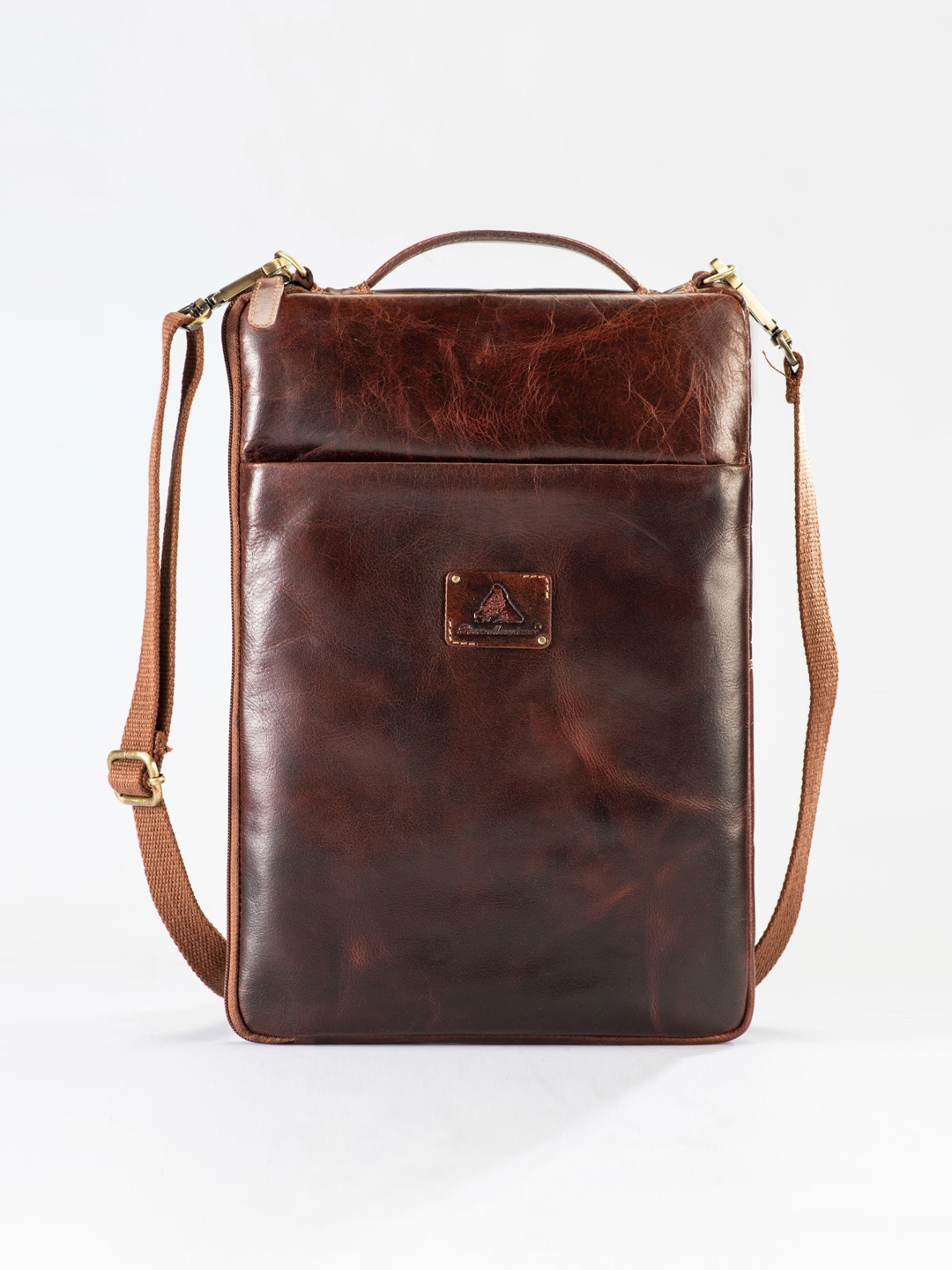 

Picco Massimo Unisex Brown Tablet Sleeve Bag