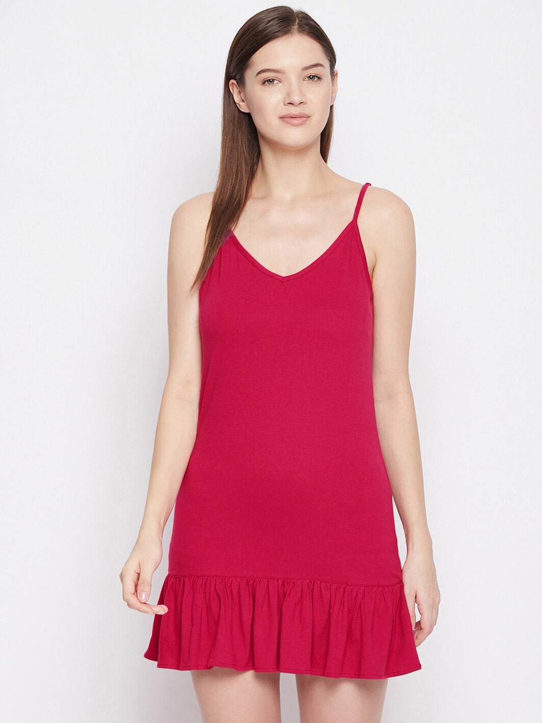 

Hypernation Fuchsia Cotton Knitted Baby Doll