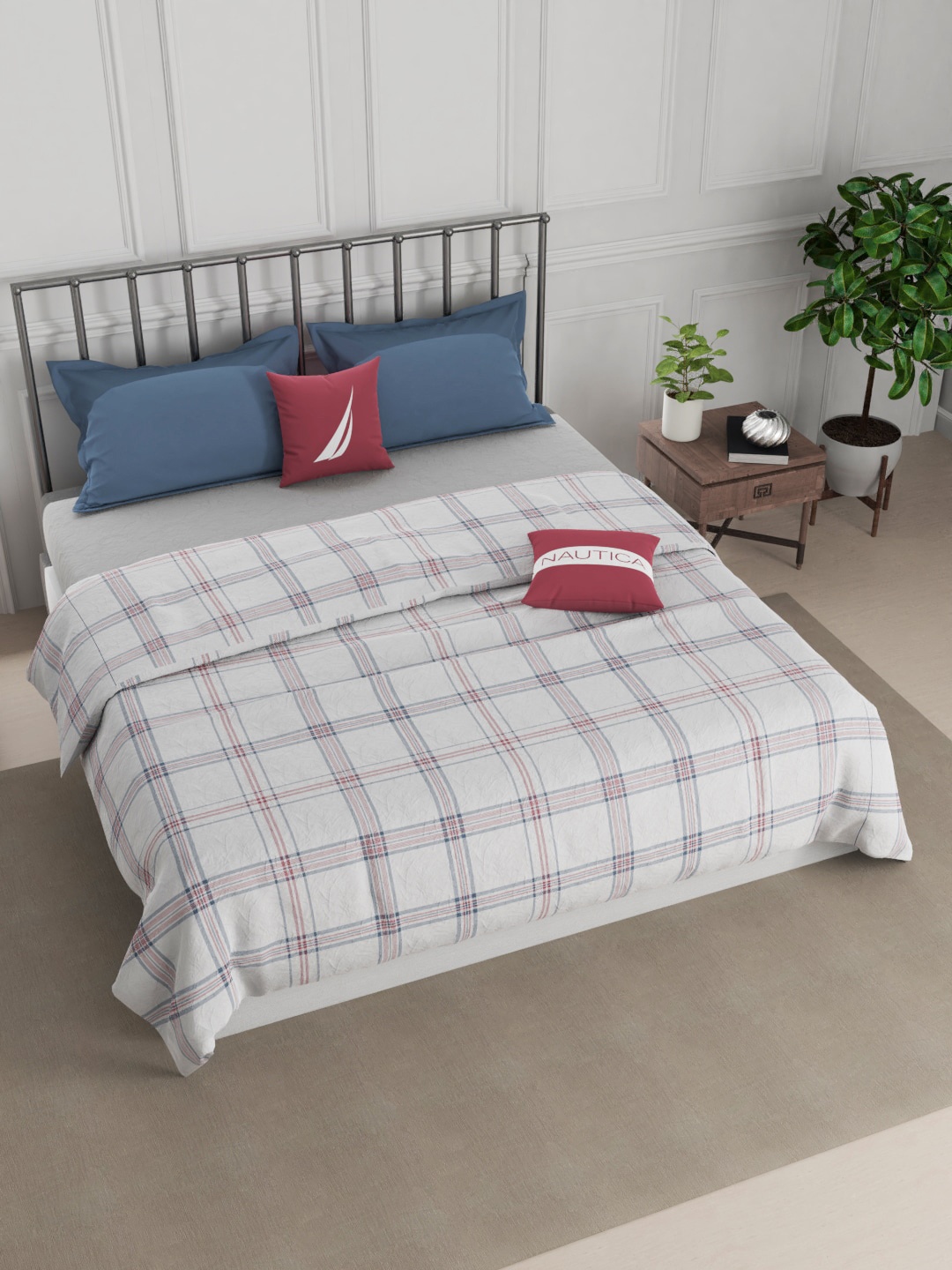 

Nautica Unisex Multi Blankets Quilts and Dohars