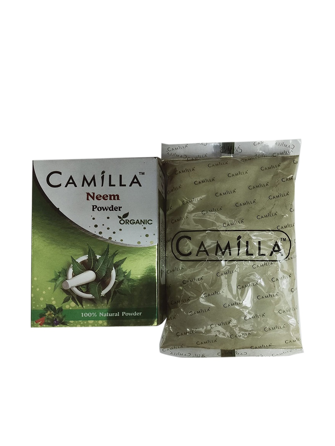 

CAMILLA 100% Pure & Natural Neem Face Pack - 100 g, Sea green