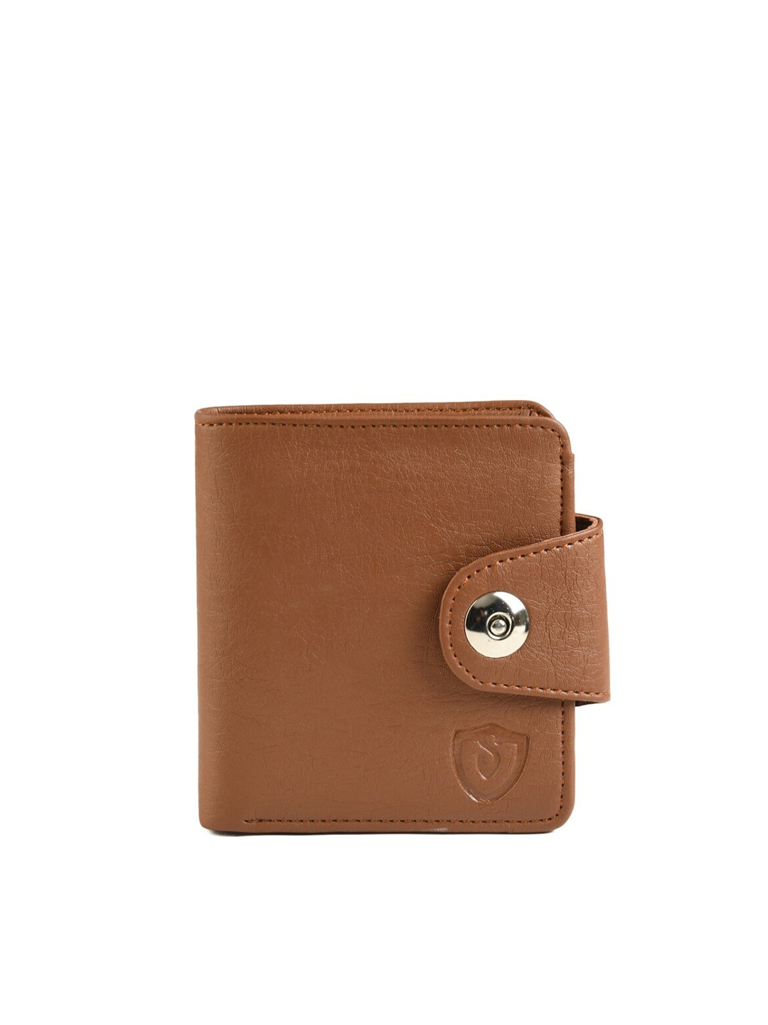

Keviv Men Tan Leather Two Fold Wallet